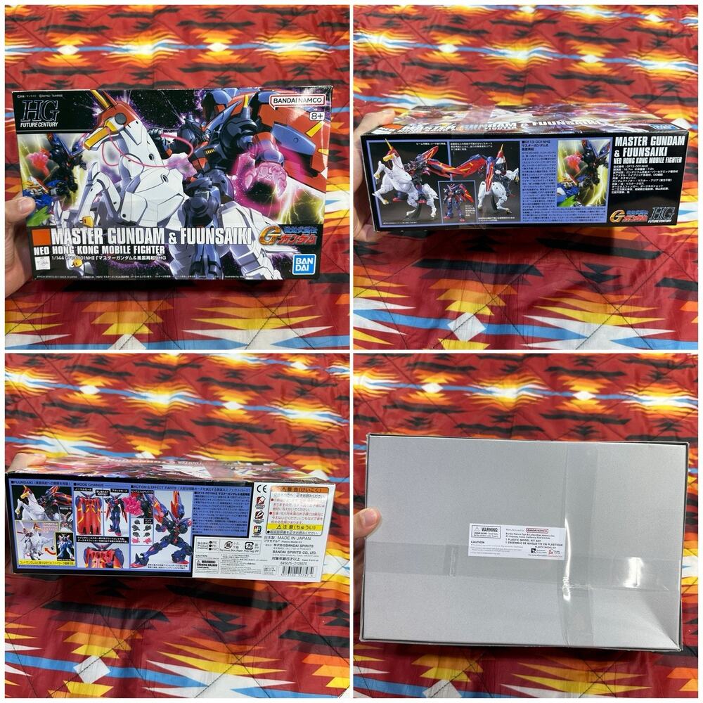 Bandai Spirits HG Master Gundam & Fuunsaiki Future Century 1/144 Model Kit